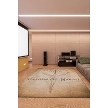 Homshtag Narsil Kılıcı Dokuma Tabanlı Yıkanabilir Kaymaz Yüzüklerin Efendisi Film Halısı