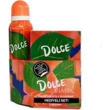 Dolce Classic Edt 100 ml Kadın Parfüm + Deodorant 150ML Seti  DE-8690644012044