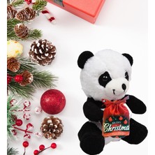 Sole Yeni Yıla Özel "merry Christmas" Keseli Sevimli Panda-40 cm