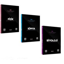 Marka Yayınları TYT Fizik Kimya ve Biyoloji Soru Bankası Seti 3 Kitap