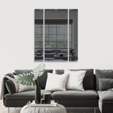 Decorita Ayna - 3'lü Takım Dikdörtgen Ayna