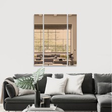 Decorita Ayna - 3'lü Takım Dikdörtgen Ayna