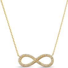 ÇGK KUYUMCULUK Sonsuzluk Altın Kolye CGKKLY014