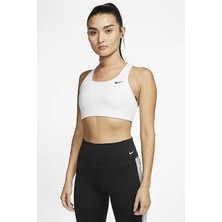 Nike Swoosh Orta Destekli Dolgusuz Kadın Spor Sütyeni