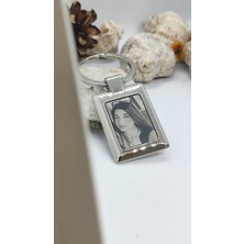 Giftoloji Kişiye Özel Yazı & Resim & Logo Yapılabilir Çelik Anahtarlık