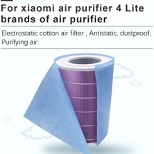 Filterhauz I Xiaomi Mi Air Purifier 4 Lite Için Toz Tutucu Filtre 6 Adet