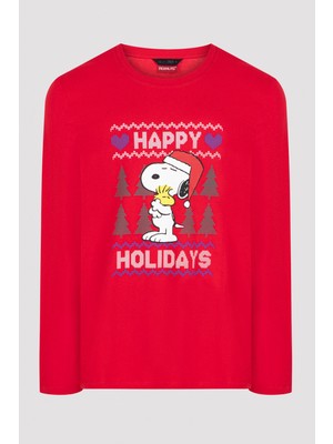 Penti Erkek Snoopy Pantolon Pijama Takımı