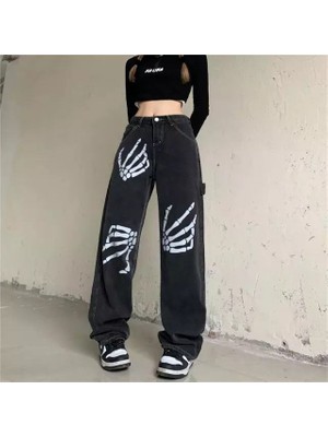 Favorim50Ton Punk Bol Paça Unisex Pantolon