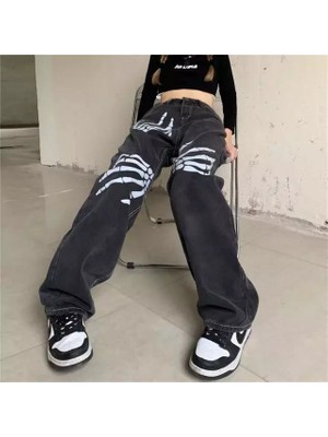 Favorim50Ton Punk Bol Paça Unisex Pantolon