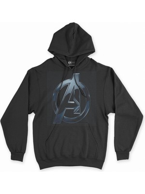 Cix Avengers A Siyah Sweatshirt Hoodie