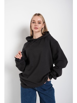 Trendseninle Happiness Tasarım Baskılı Sweatshirt