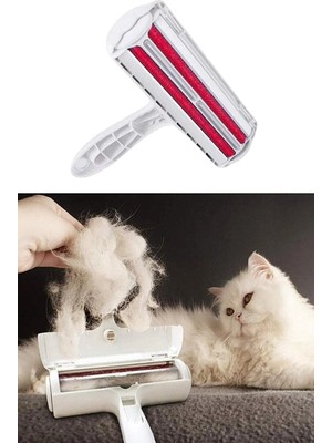 Heredot Kedi Köpek Tüy Toplayıcı Hazneli 2 Yönlü Kazak Kıyafet Elbise Halı Yatak Kıl Toz Tüy Gırgırı
