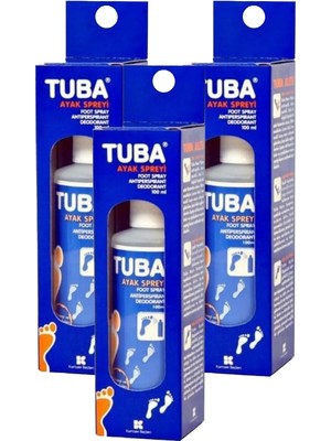 Tuba Ayak Spreyi 100 Ml 3 Adet