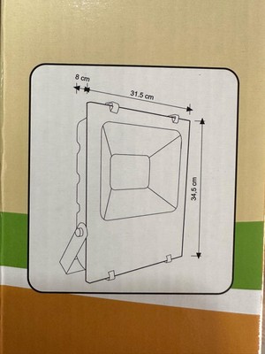 Orange 150W Smd LED Projektör (Beyaz)