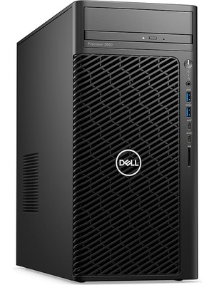 Dell Precision 3660 Intel Core i7-12700 Vpro 16GB 512GB SSD 4gb Quadro T400 Windows 10 Pro Masaüstü Bilgisayar 3660-i7-12700-1-T400