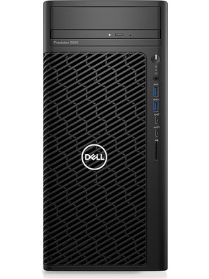 Dell Precision 3660 Intel Core i7-12700 Vpro 16GB 512GB SSD 4gb Quadro T400 Windows 10 Pro Masaüstü Bilgisayar 3660-i7-12700-1-T400