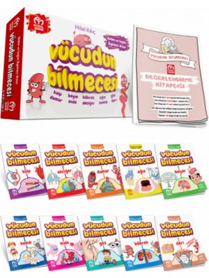 Model Eğitim Yayıncılık Vücudun Bilmecesi 10 Kitap Hikaye Seti Hilal Kılıç Çocuklar İçin Eğitici