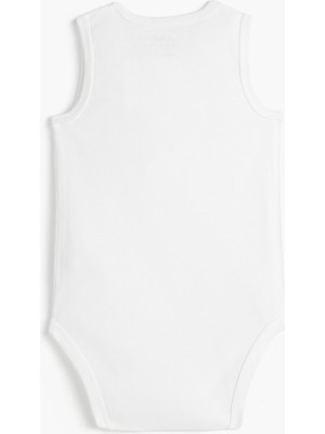 June Bebek Basic 5'li Atlet Body Beyaz