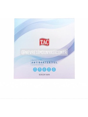Taç Tek Kişilik Antibakteriyel Nevresim Takımı Basic Turkuaz