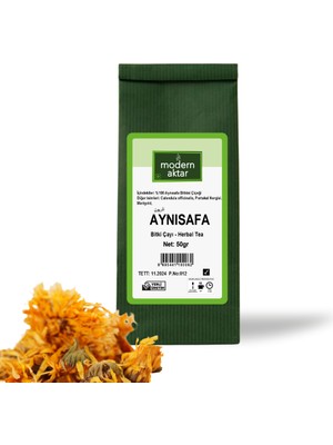 Modern Aktar Aynı Safa - Nergris Marigrold Calendula Officinalis 50gr