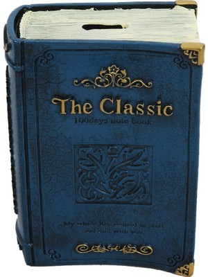 Boho Bazzar Polyester Kitap Kumbara   17,5*12 cm