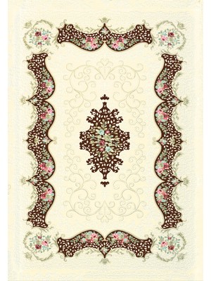 10 Post Online  yolluk Koridor Kahverengi Dijital Baskı Kaymaz Yuvarlak Oval Kesme Ince Yıkanabilir Halı