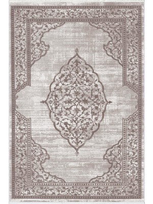 10 Post Online  yolluk Koridor Kahverengi Gri Dijital Baskı Kaymaz Yuvarlak Oval Kesme Ince Yıkanabilir Halı