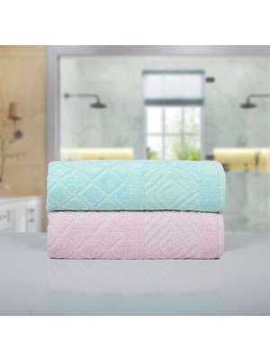 Ilgın Home Pamuklu El Havlusu Yüz Havlusu 2'li Set 50 x 90 Cm.