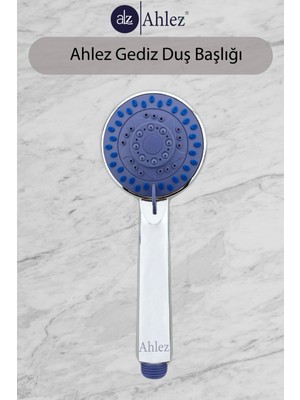 Ahlez Gediz 5 Fonksiyonlu Duş Başlığı Poşet Ambalaj