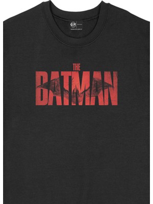Cix The Batman Baskılı Siyah Sweatshirt