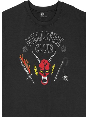 Cix Hellfire Club Siyah Sweatshirt