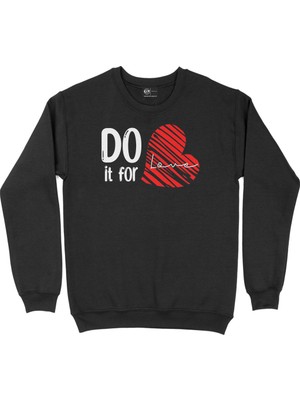 Cix Do It For Love Siyah Sweatshirt