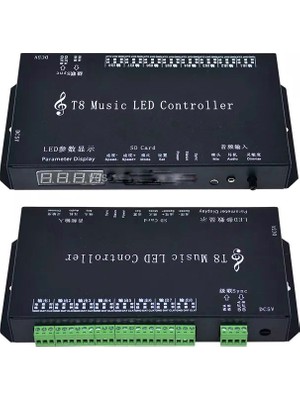 Hazar Led Ses ve Müzik Duyarlı Pixel Led Kontrol Cihazı T-8000AC