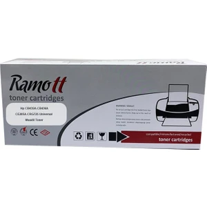 Ramott Hp CB435A-CB436A-CE285A-CRG725 Universal 2000 Sayfa Siyah Muadil Toner