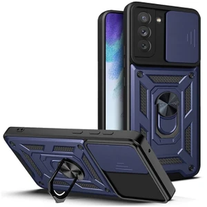 Samsung Galaxy A04S Kılıf Kamera Korumalı Sürgülü  + Ekran Koruyucu