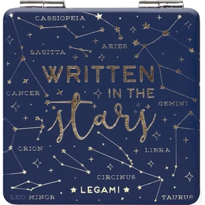 Cep Aynası Stars Yeni Mavi Renkli Şık ve Kullanışlı Günlük Makyaj Aksesuarı