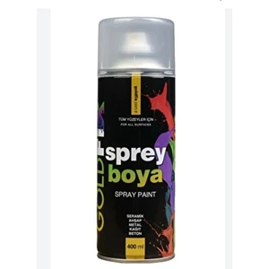 Altın Renk Sprey Boya Gold Renk Boya Altın Yaldız Boya 400 Ml
