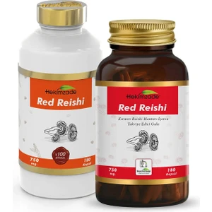 Red Reishi 180 Kapsül 750 mg