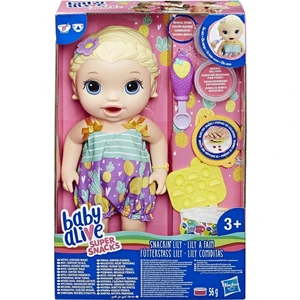 Baby Alive E5841 Baby Alive Lily ile Mama Eğlencesi - Sarışın / +3 Yaş
