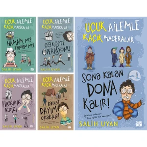 Uçuk Ailemle Kaçık Maceralar 5 Kitap Set - Salih Uyan