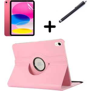 Apple iPad Mini 4 / Mini 5 Kılıf Dönen Tablet Kilifi Ekran Koruyucu+Kalem