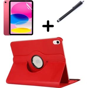 Apple iPad 9. Nesil 8. Nesil 7. Nesil 10.2" Kılıf Dönen Tablet Kilifi Ekran Koruyucu+Kalem 2019 2020 2021