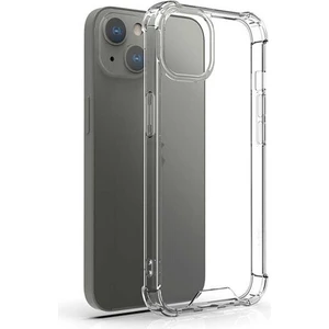 Apple iPhone 13 Mini Uyumlu Kılıf Köşe Korumalı Berrak Saydam Sert Silikon Antishock