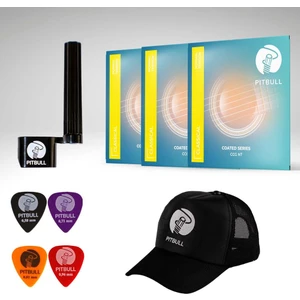 Pitbull Coated Seri Klasik Gitar Teli CCG NT CCG NT 3P SSC 3'lü SET Hediyeli Paket