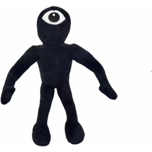 Rainbow Friends Siyah Tekgöz Ithal Peluş Oyuncak 30CM