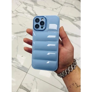 iPhone 13 Pro Max Puffer Hologram Kılıf Parlak Kılıf Yastık Kılıf Kamera Korumalı Kılıf