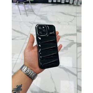iPhone 12 Pro Max Puffer Hologram Kılıf Parlak Kılıf Yastık Kılıf Kamera Korumalı Kılıf