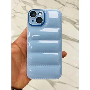 iPhone 14 Pro Puffer Hologram Kılıf Parlak Kılıf Yastık Kılıf Kamera Korumalı Kılıf