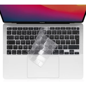 TEKNETSTORE Macbook Pro 13 Inc 2020 M1 A2338 / A2251 / A2289 ile Uyumlu Türkçe Q Klavye Silikon Koruyucu Kılıf