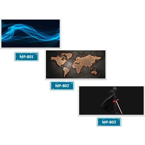 300 x 800 x 4 mm  Kaymaz Mouse Pad MP-801-802-803